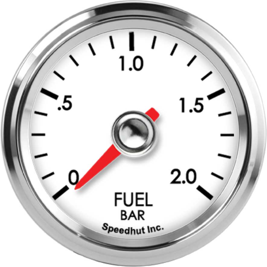 Revolution Pressure Gauge - 67mm Fuel (0-2 Bar)