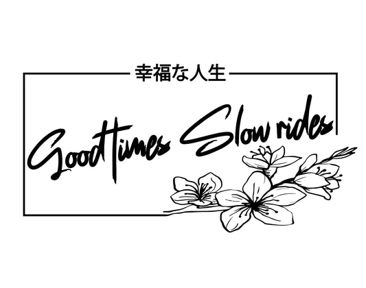 Good Times Rear XL Window Sticker