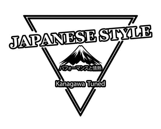 Japanese Style Rear XL Window Sticker