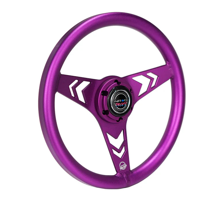 Aluminium Steering Wheel - Arrow Cut Out