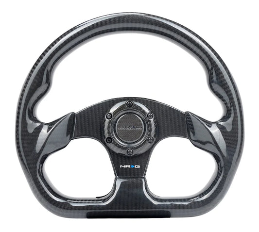 Carbon Fibre Flat Bottom Steering Wheel