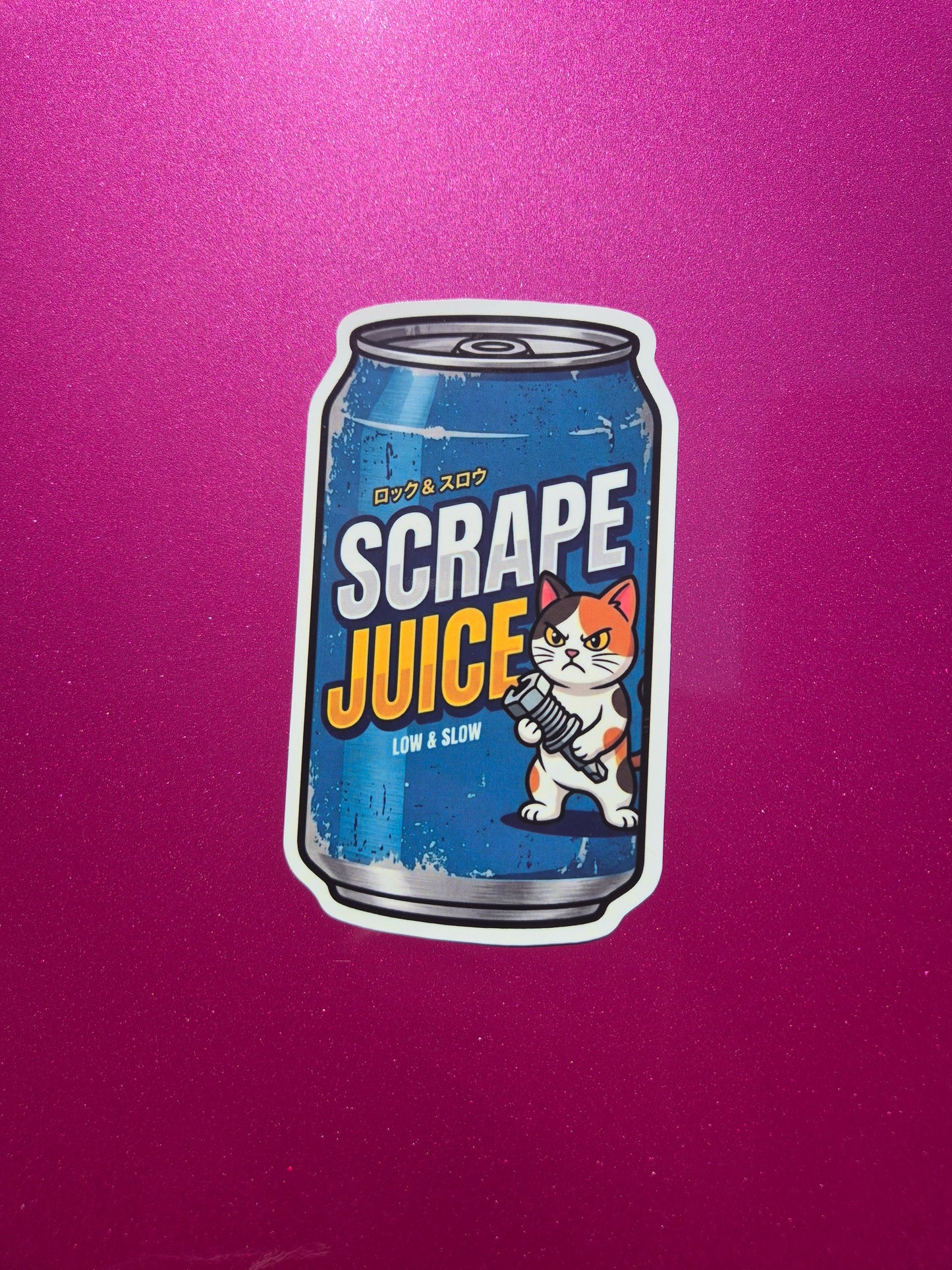 Scrape Juice Sticker