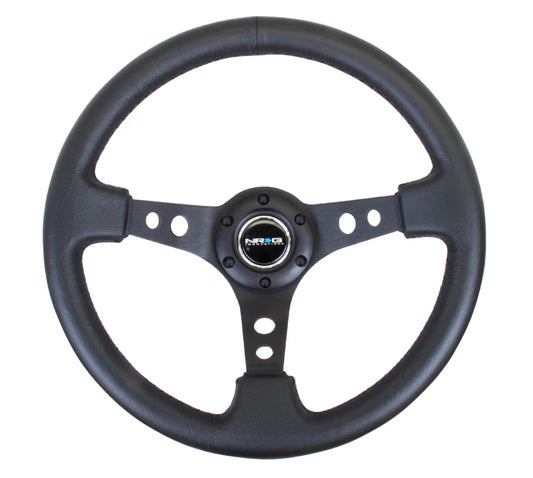 350mm Steering Wheel Leather - Holes