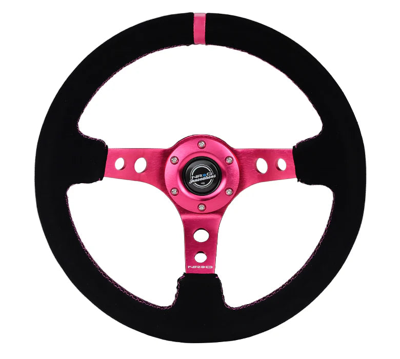 350mm Deep Dish with Holes - Suede