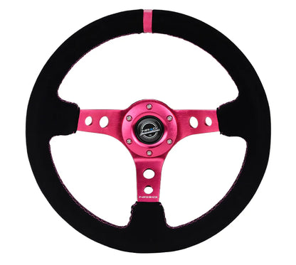 350mm Deep Dish with Holes - Suede
