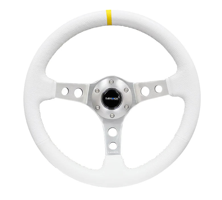 350mm Steering Wheel Leather - Holes