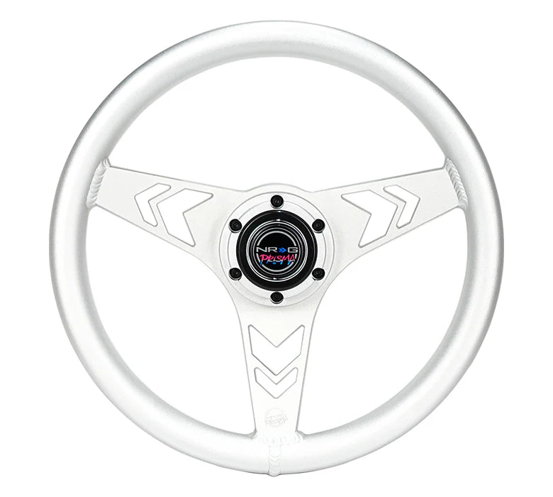 Aluminium Steering Wheel - Arrow Cut Out