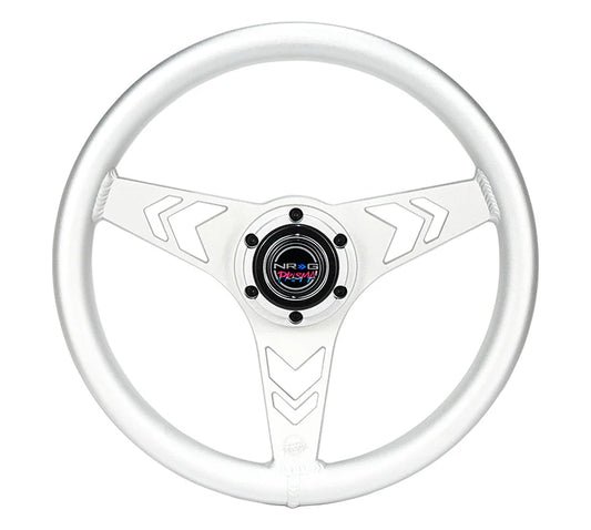 Aluminium Steering Wheel - Arrow Cut Out