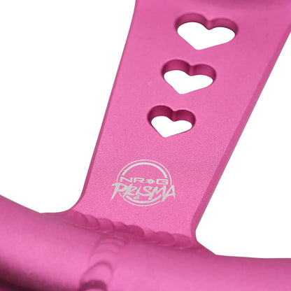 Aluminium Steering Wheel - Heart Cut Out - Large