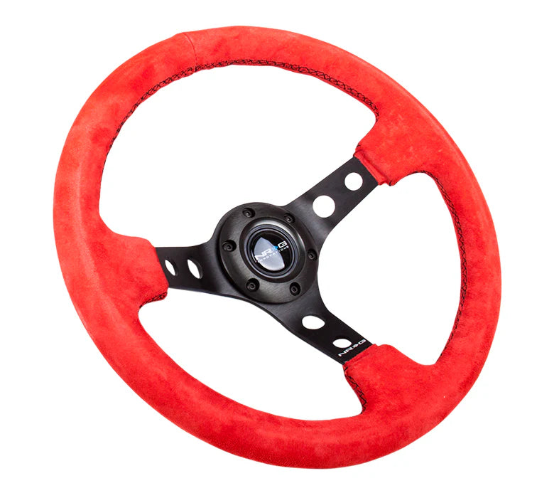 350mm Deep Dish with Holes - Suede
