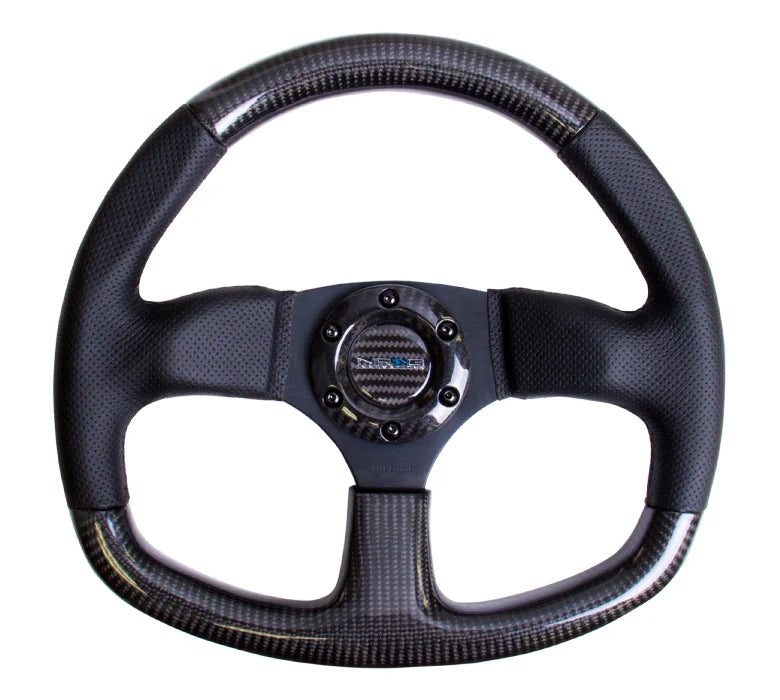 Carbon Fibre Flat Bottom Steering Wheel