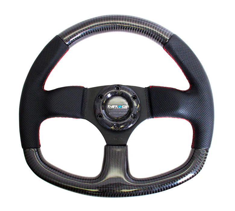 Carbon Fibre Flat Bottom Steering Wheel