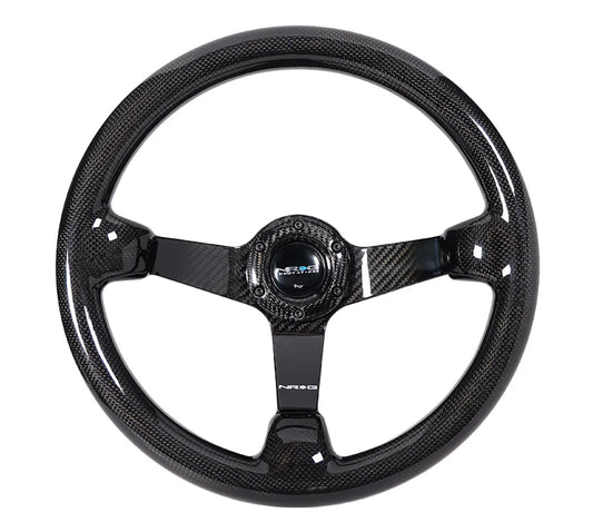 Carbon Fibre 350mm Deep Dish Steering Wheel