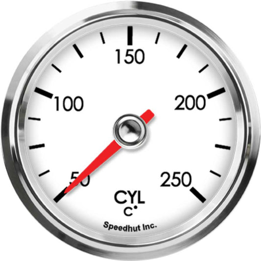 Classic Temperature Gauge - 67mm Cylinder Head