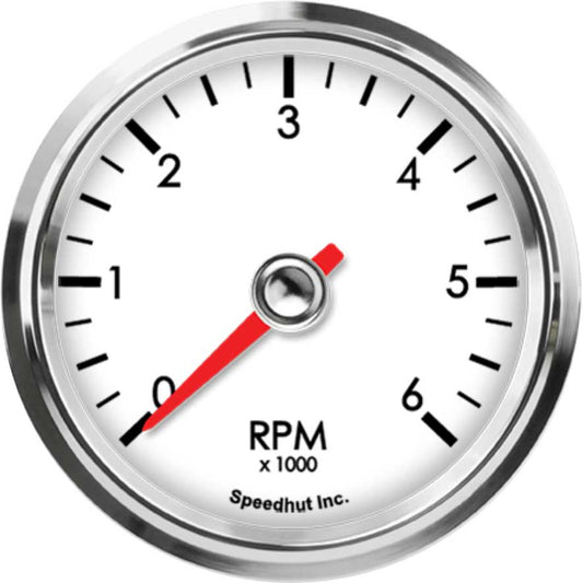 Classic Tachometer - 85mm 6000RPM (Diesel)